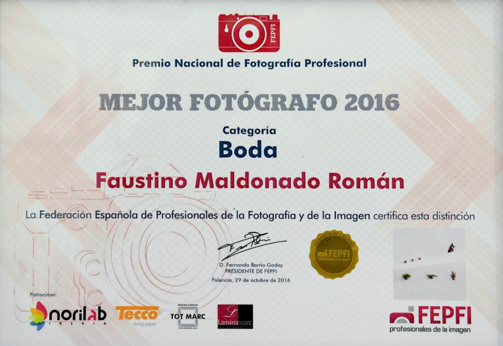 Mejor Fotografo 2016