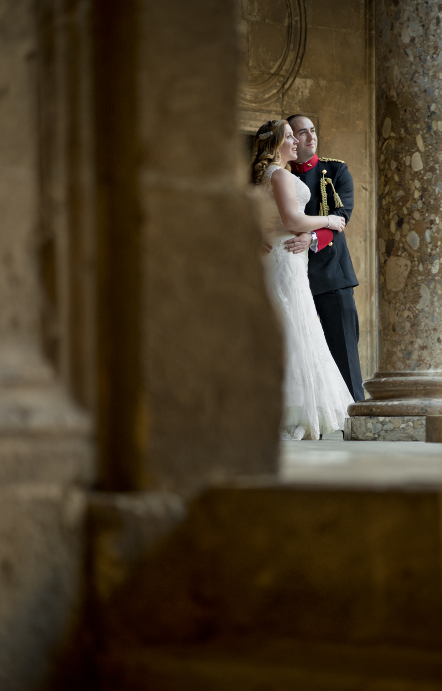 boda alhambra columnas